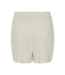 Pieces Vinsty HW Linen Shorts - Oatmeal