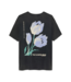 Catwalk Junkie T-Shirt Tulips - Dark Grey