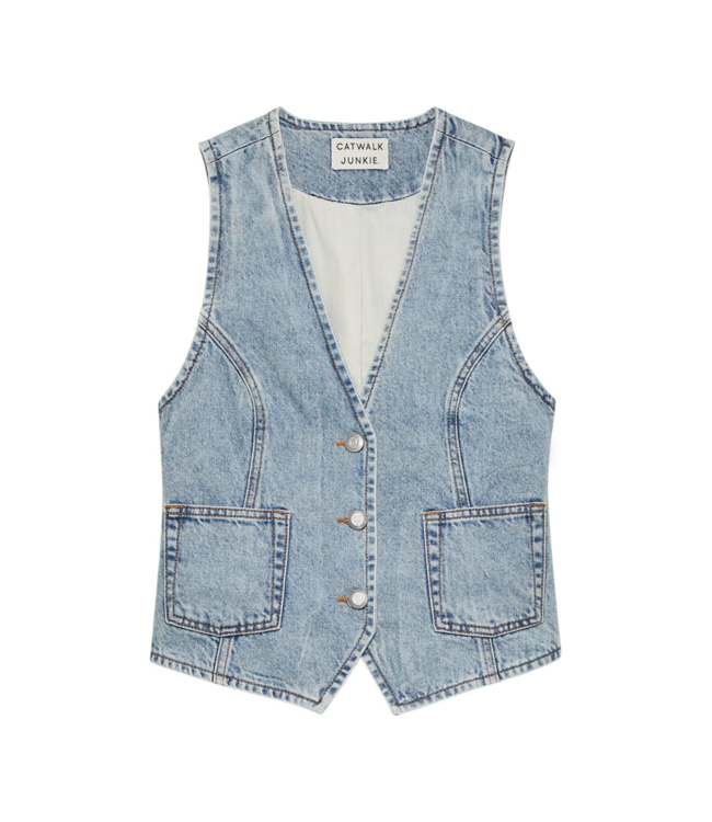 Catwalk Junkie Gilet Daisy - Blue