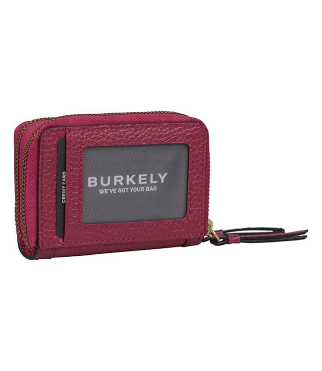 Burkely Double Zip Around Wallet 1000632.41.47 - Fuchsia