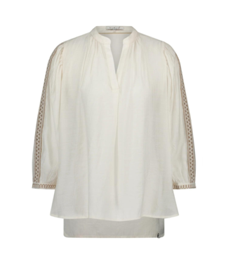 Nukus Lena Blouse Tape - Off White/Sand