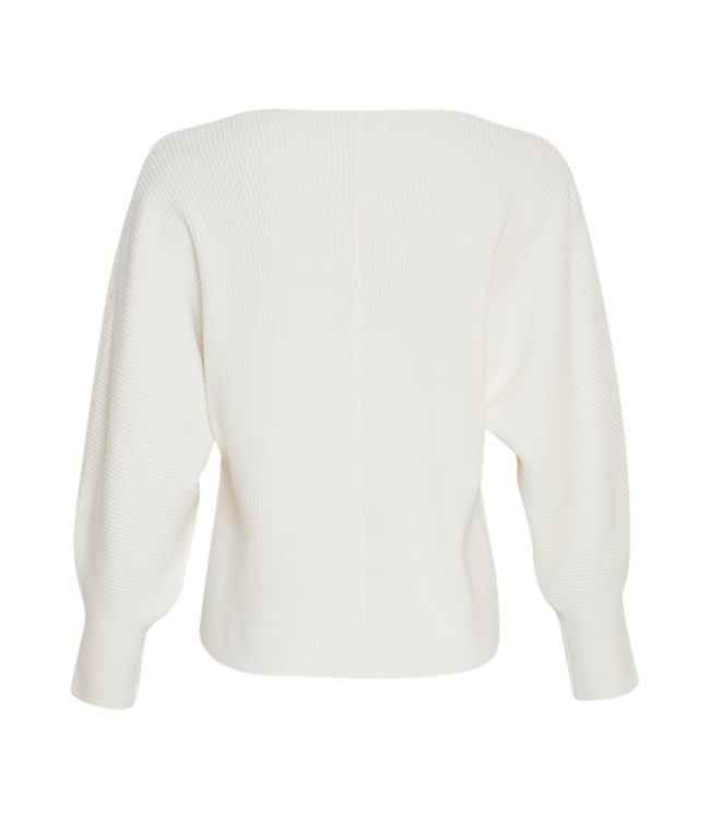 Moss Copenhagen Acentia Rachelle V Pullover - Egret