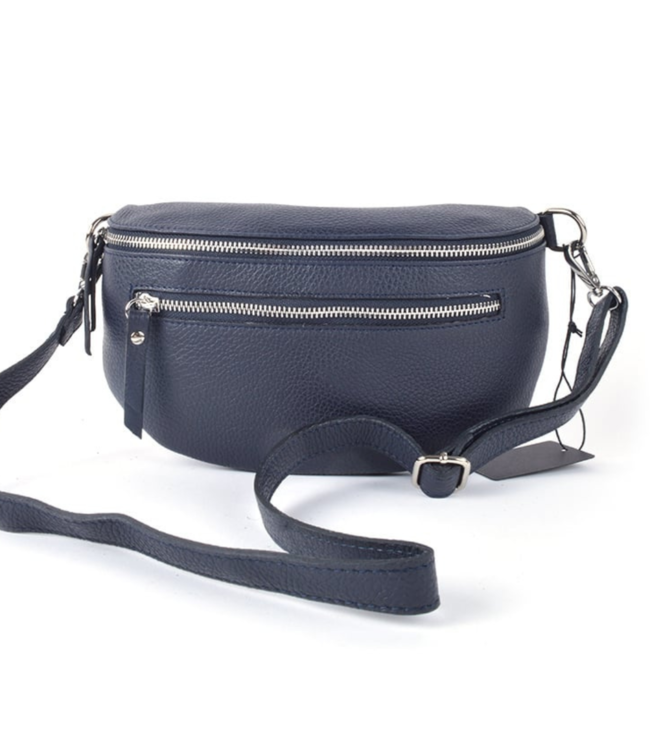 Color Club Bum Bag Zipper - Dark Blue