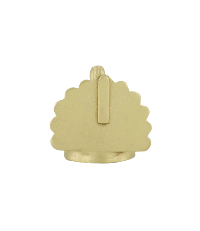 Zusss Kaartenstandaard Pauw - Goud