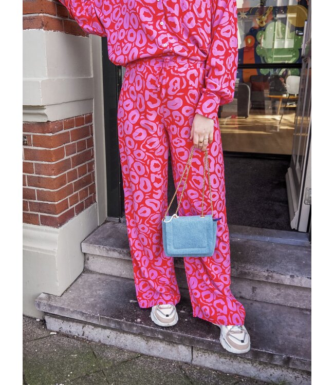 JCSophie Dahlia Trousers - Red Panther