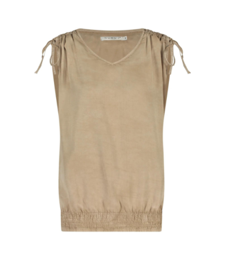 Nukus Smoke Top - Sand