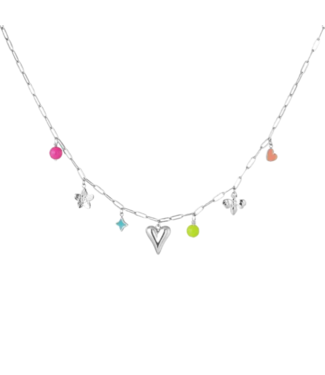 Ketting Spring - Zilver