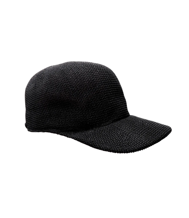 Black Colour Henni Cap - Black