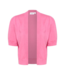 Saint Tropez Mila Short Sleeve Bolero - Pink Cosmos Melange