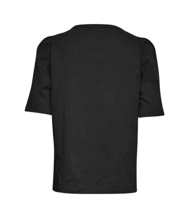 Moss Copenhagen Begitta Organic Puff Tee - Black
