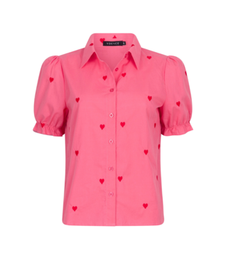 Ydence Blouse Lovely - Coral Pink