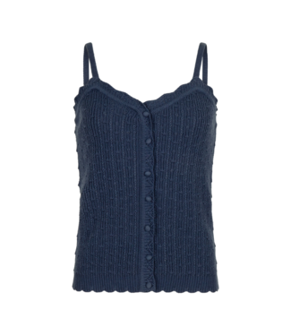 Ydence Knitted Top Kathleen - Navy