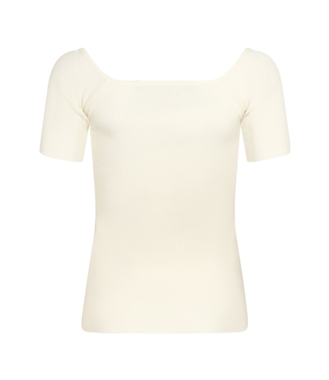 Ydence Knitted Top Nani - Ecru