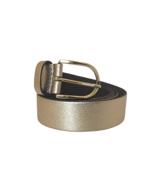 Elvy Bags Metallic Bubble Belt 30911 - Champagne