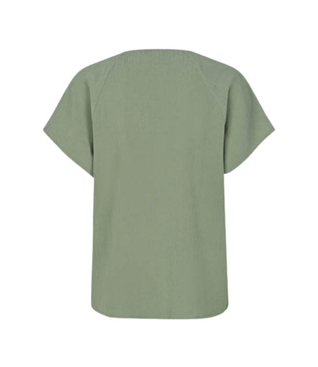 MbyM Damila V-Neck Blouse - Sea Spray