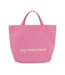 Canvas Shopper Essentials - Fuchsia