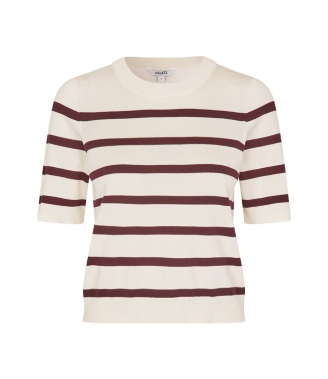 MbyM Carla Knit - Sugar Wine stripe