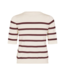 MbyM Carla Knit - Sugar Wine stripe