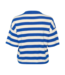 Saint Tropez Fikam Striped Pullover - Surf Blue