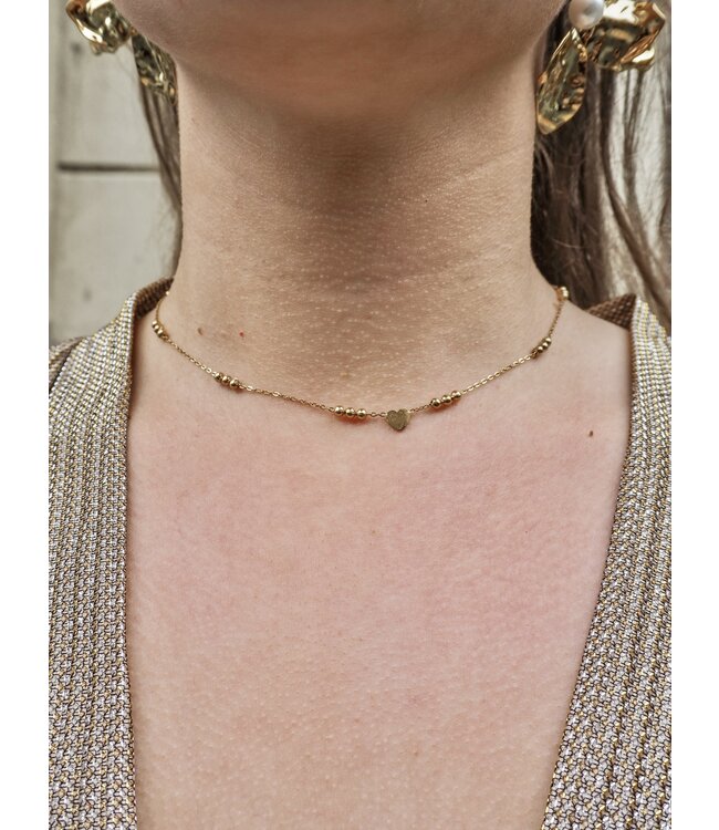 Color Club Ketting Dotty - Goud