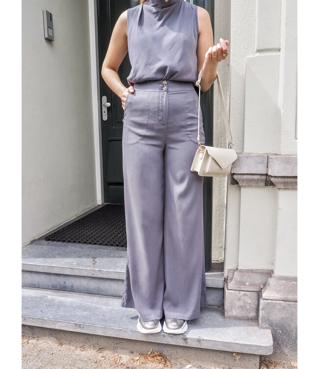 JCSophie Esteban Trousers - Dark Grey