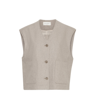 Moss Copenhagen Dinette Isabelle Vest - Pure Cash Melange