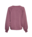 Moss Copenhagen Nelina Ima Sweatshirt - Black Plum