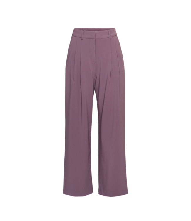 Moss Copenhagen Mirabelle Michelle Pantalon - Black Plum