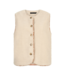 Ydence Gilet Evelynn - Off White/Camel