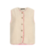 Ydence Gilet Evelynn - Off White/Pink