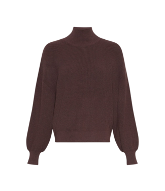 Moss Copenhagen Magnea Rachelle Pullover - Raisin Melange