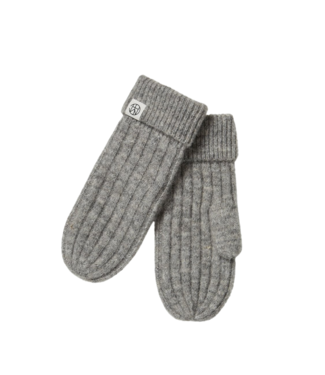 MSCH COPENHAGEN Hope Icon Mittens - Medium Grey Melange