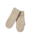 MSCH COPENHAGEN Hope Icon Mittens - Oatmeal Melange