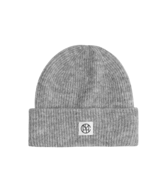 MSCH COPENHAGEN Hope Icon Beanie - Medium Grey Melange