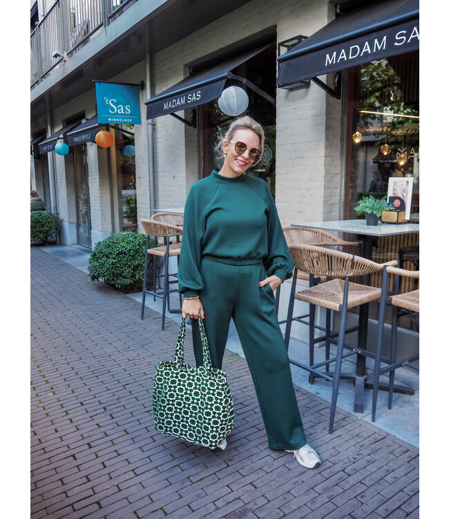 Moss Copenhagen Edilina Ima Pants - Pine Grove