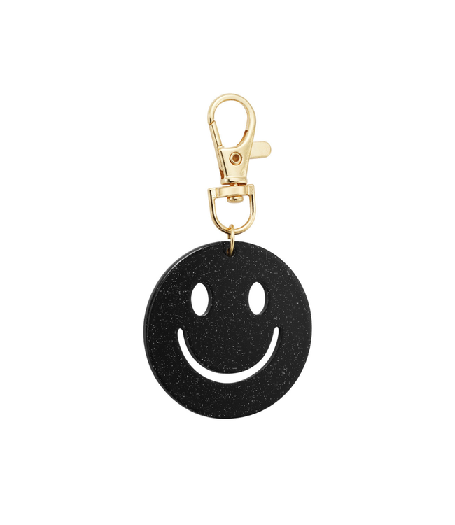 Color Club Sleutelhanger Keep Smiling - Black