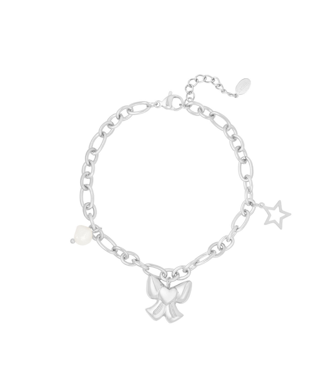 Color Club Armband Mila - Silver