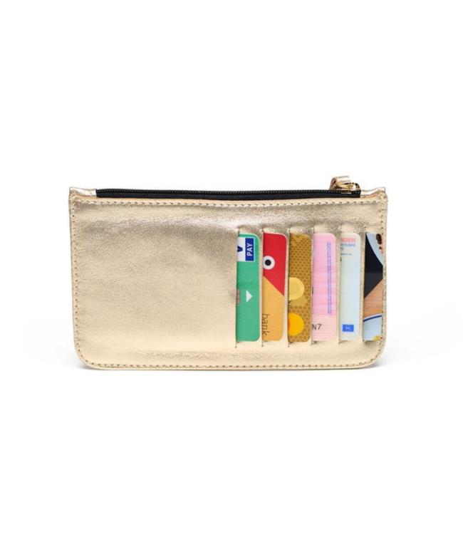 Chabo Cards & Coins Wallet - Light Gold
