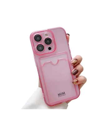 MIM Amsterdam Card Holder Case - Baby Pink