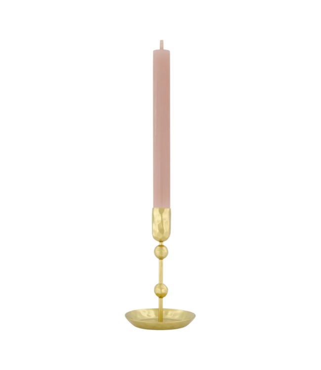 Zusss Metalen Kandelaar 15cm - Goud