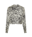 Moss Copenhagen Naime Irida Top - Oatmeal Abstrac