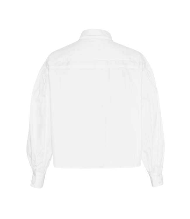 Moss Copenhagen Eudora Lana Blouse - Bright White