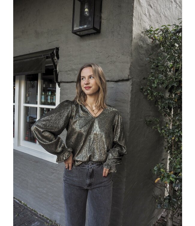 Ydence Top Delany - Gold