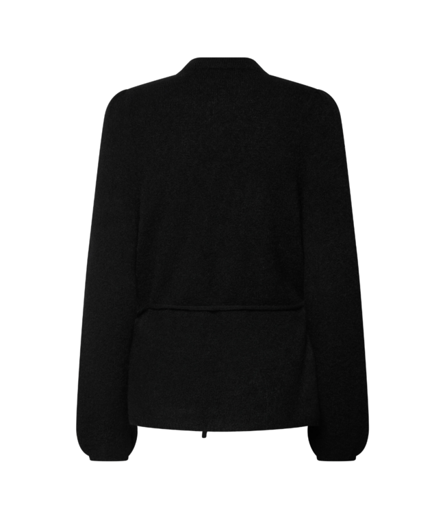 Moss Copenhagen Gustel Hope Wrap Cardigan - Black