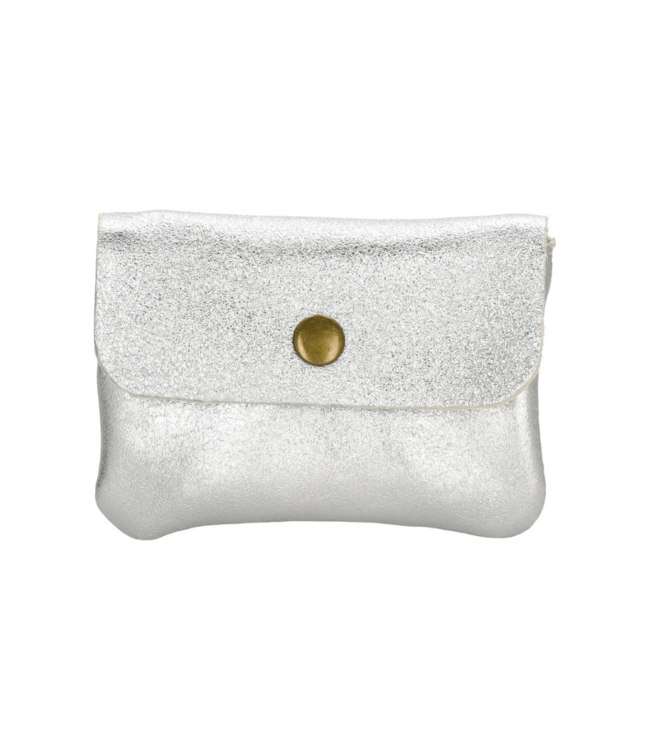 Color Club Portemonnee Lisa Small - Metallic Silver