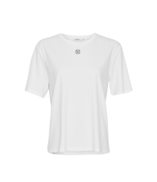 MSCH COPENHAGEN Melea Icon Tee - White/Black