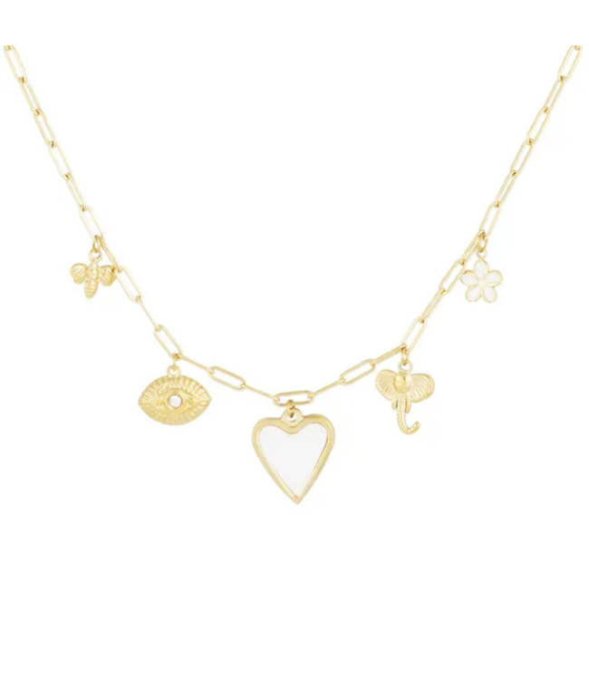 Color Club Ketting Holly - Gold