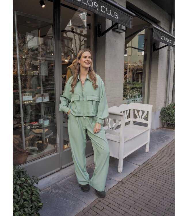 MbyM Kabrella Branwen Pant - Mineral Green