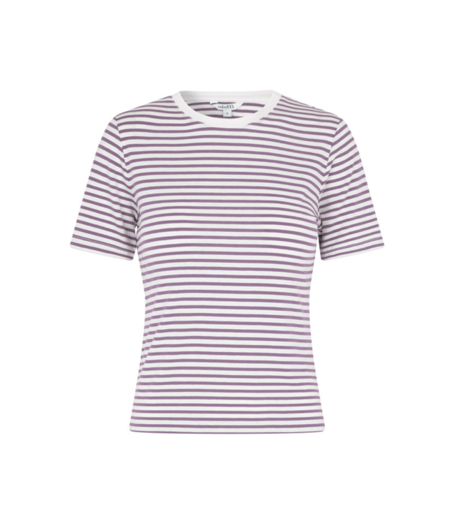 MbyM Julie Top - Orchid Bloom Sugar Stripe