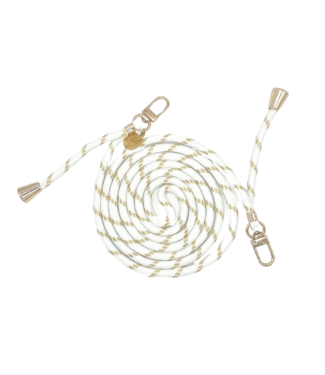 Folie à Trois Telefoonkoord Multi Colorful - White/Gold